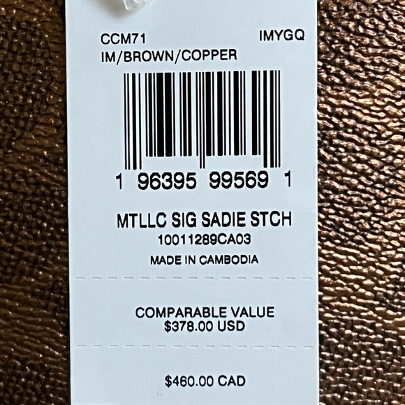 💰SOLD - CCM71 - Coach Sadie Satchel Bag - Picture 10 of 14